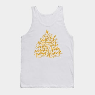 "he shall be called" isaiah 9:6 christmas bible verse quote Tank Top